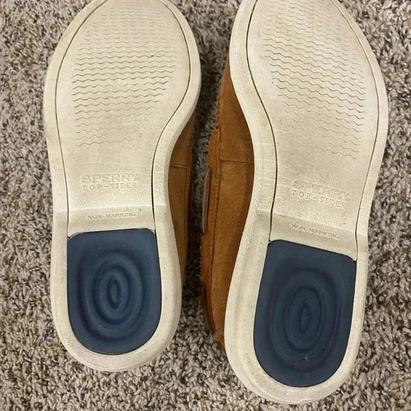 SUEDE SPERRY MEN”S TOPSIDERS 7.5. WORN 2x. EXCELLENT CONDITION - Picture 5 of 7